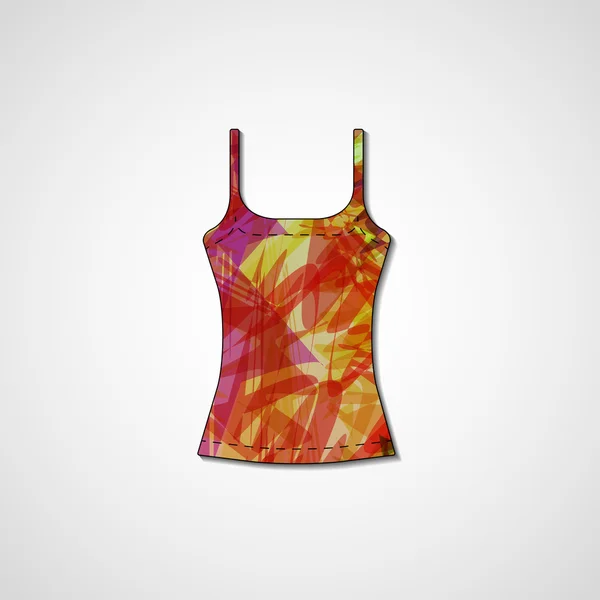 Ilustración abstracta en singlet — Vector de stock