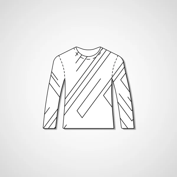 毛衣上的抽象图 — 图库矢量图片
