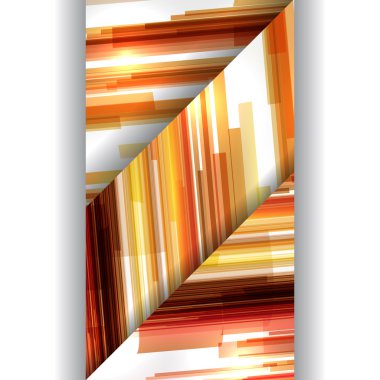 soyut renkli resimde