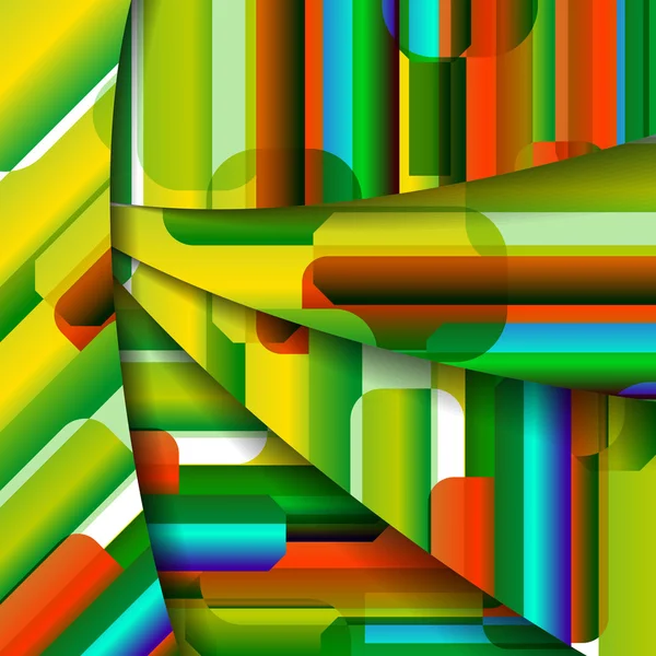 Ilustración colorida abstracta — Archivo Imágenes Vectoriales