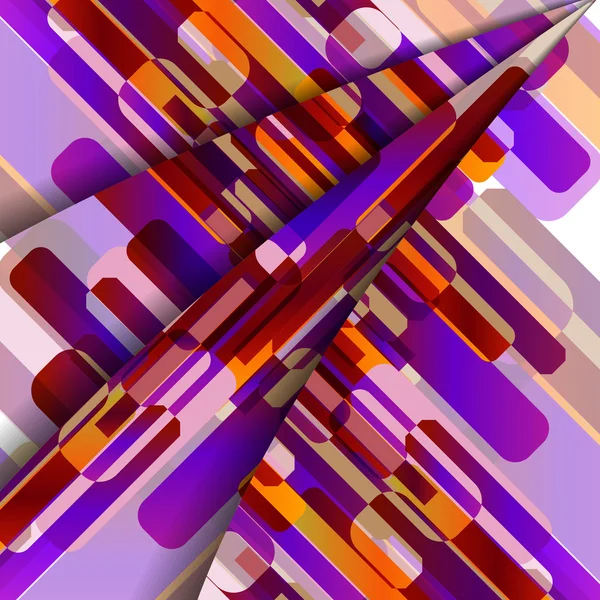 Abstracte kleurrijke illustratie. — Stockvector