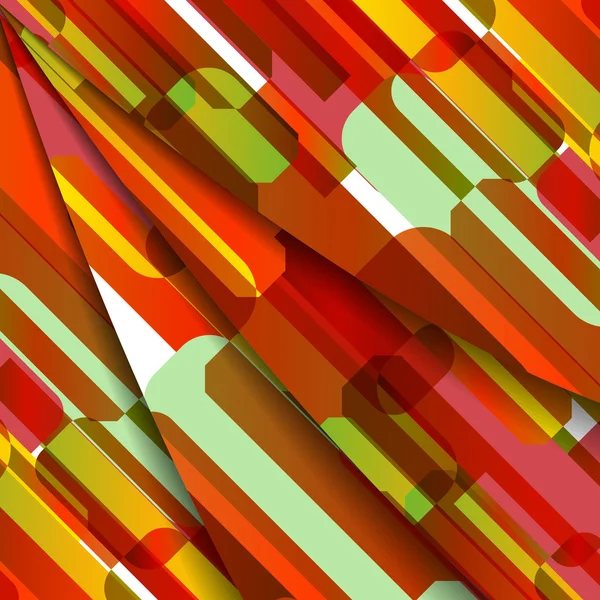 Ilustración colorida abstracta . — Vector de stock