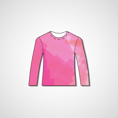 kazak üzerine soyut resim