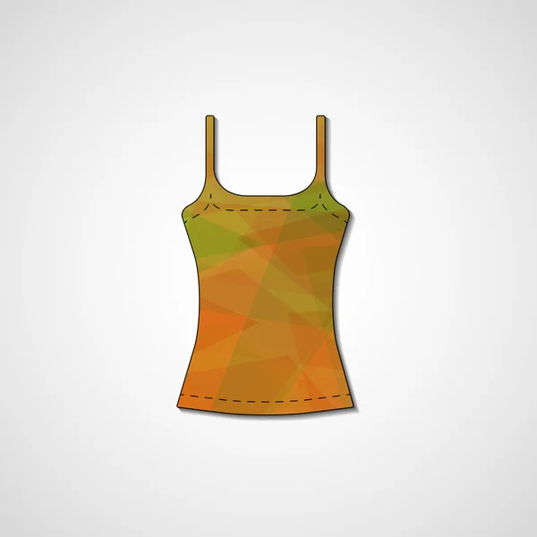 Ilustração abstrata em singlet — Vetor de Stock