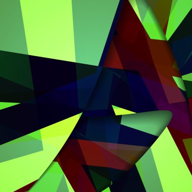 soyut koyu Şekil şekil