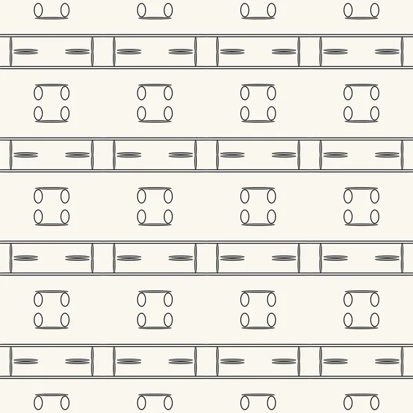 Naadloze patroon, stijlvolle achtergrond — Stockvector