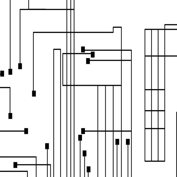 Achtergrond van het schakelbord — Stockvector