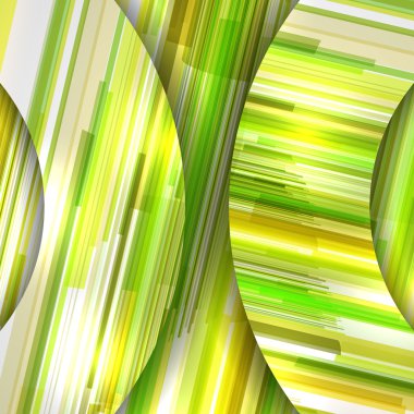 soyut renkli resimde