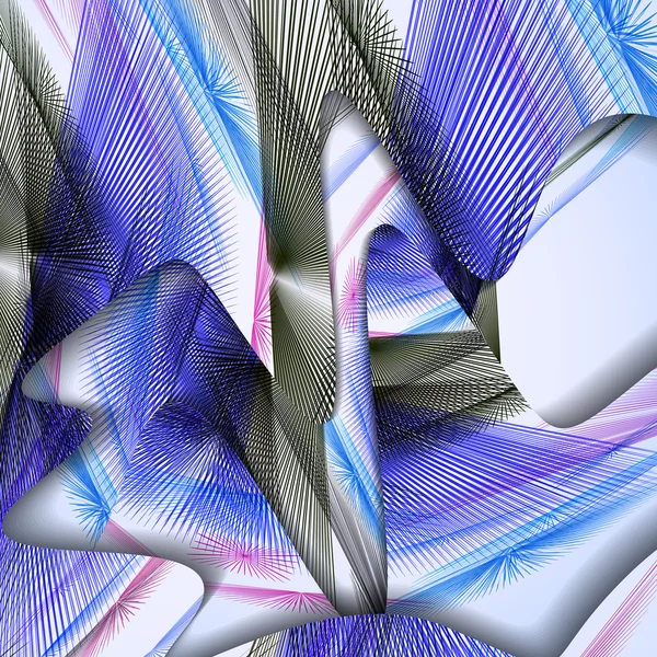 Abstract patroon van lijnen — Stockvector