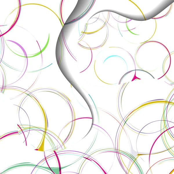 Abstract swirl illustration — Stock Vector