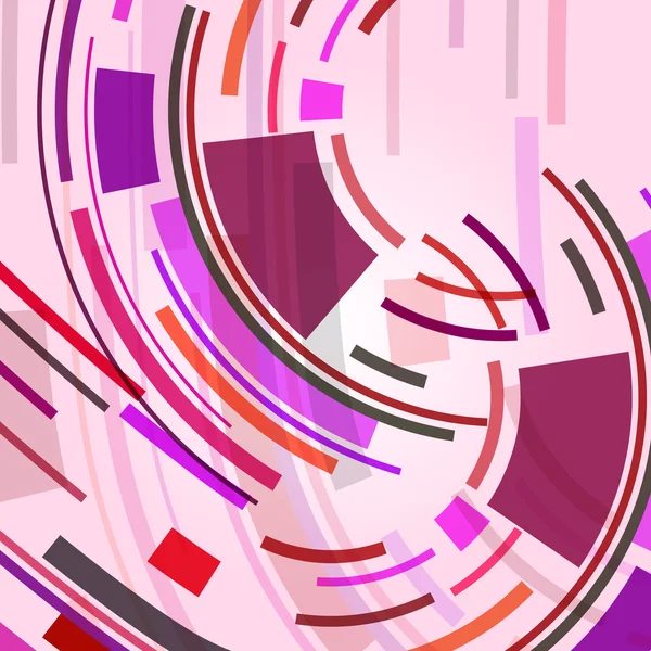 Abstrakte Illustration, farbenfroher Hintergrund — Stockvektor