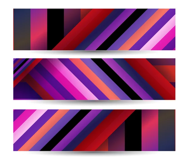 Banner abstrato para o seu design — Vetor de Stock