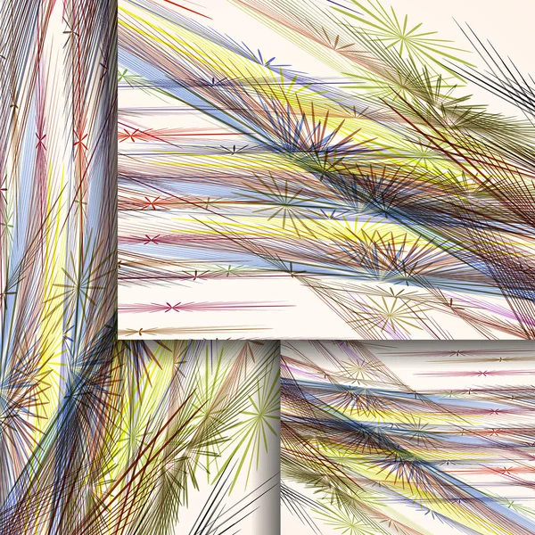 Schéma abstrait des lignes — Image vectorielle