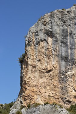 Alquezar üzerinde tırmanma
