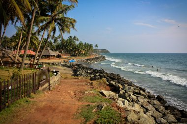 edawa beach, kerala, Hindistan