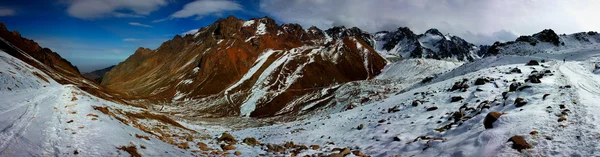 Алатау гори Panorama транс Ілі Ліцензійні Стокові Зображення