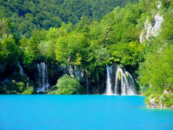 Національного парку Плітвіцькі озера, Хорватія — стокове фото
