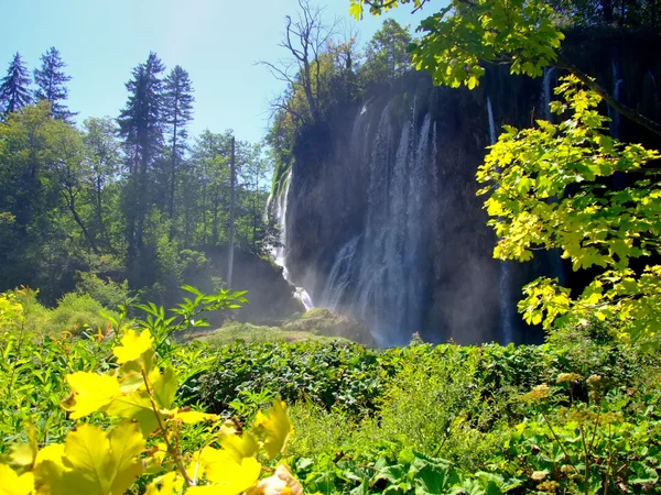 Národní park Plitvická jezera, Chorvatsko — Stock fotografie