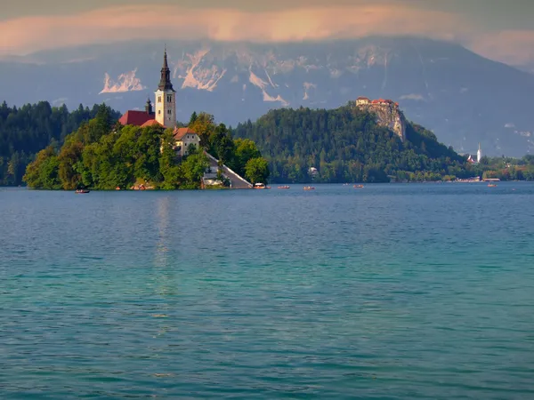 Озеро Блед, Словенія, Європа — стокове фото
