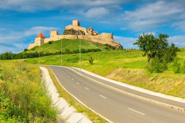 rupea kale, Hisar/kale tepe, brasov, Transilvanya, Romanya, Avrupa tarihinde