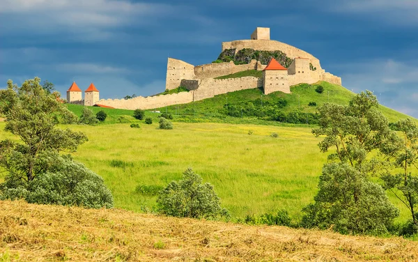 ünlü Ortaçağ Kalesi kale içinde rupea, brasov, Transilvanya, Romanya