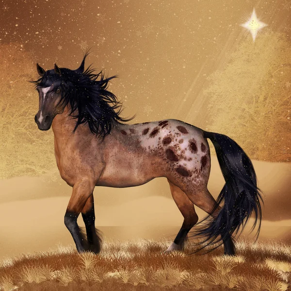 Фантазії кінь ілюстрація — стокове фото