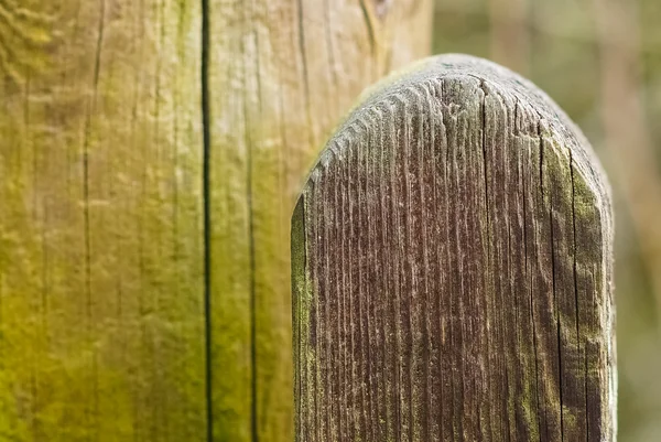Része egy régi fából készült ország kapu — Stock Fotó