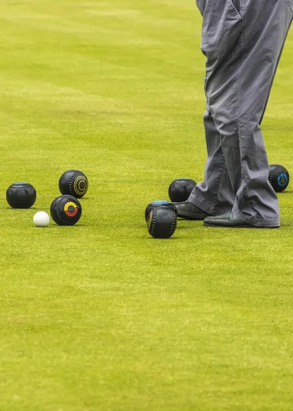 Game Of Bowls With Copy Space — Stock Photo, Image