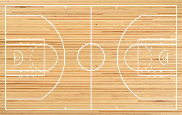 Basketbol sahası — Stok fotoğraf