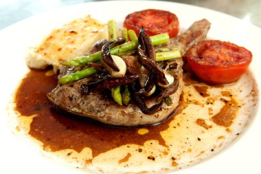 ızgara domuz pirzola