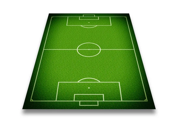 Soccer field or football field — Stock Photo, Image