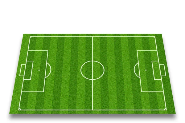 Soccer field or football field — Stock Photo, Image