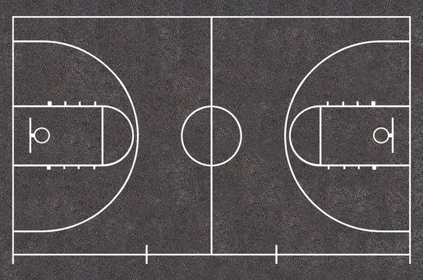 Basketball court — Stock Photo, Image