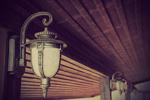 Lantern, vintage styled picture — Stock Photo, Image