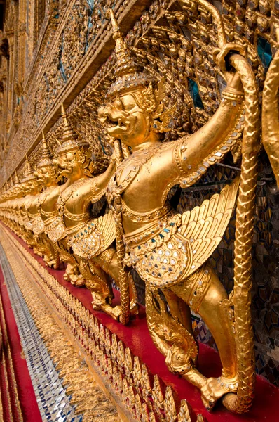 Thajské architektury, wat phra kaew., bangkok, Thajsko — Stock fotografie