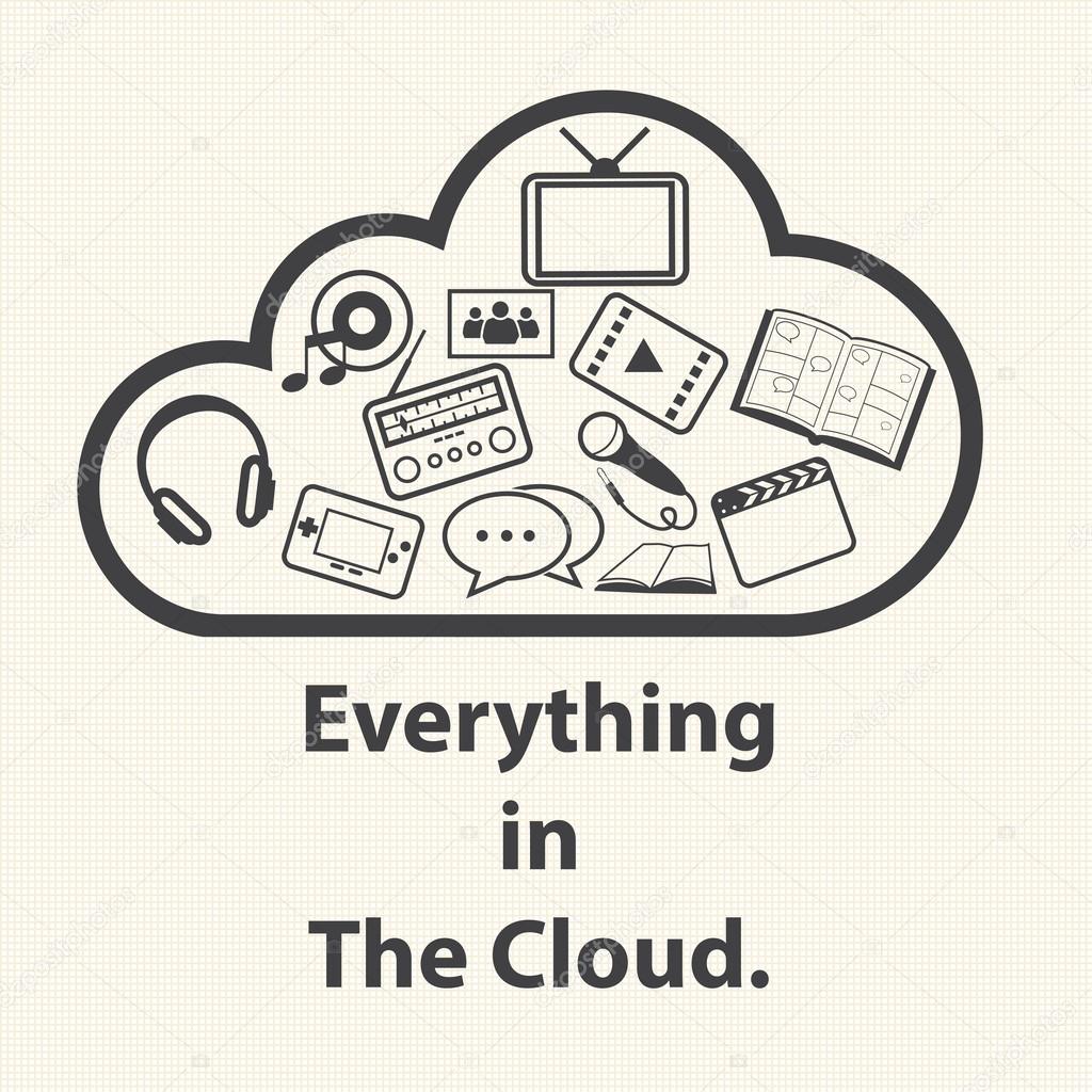Everything in The Cloud.