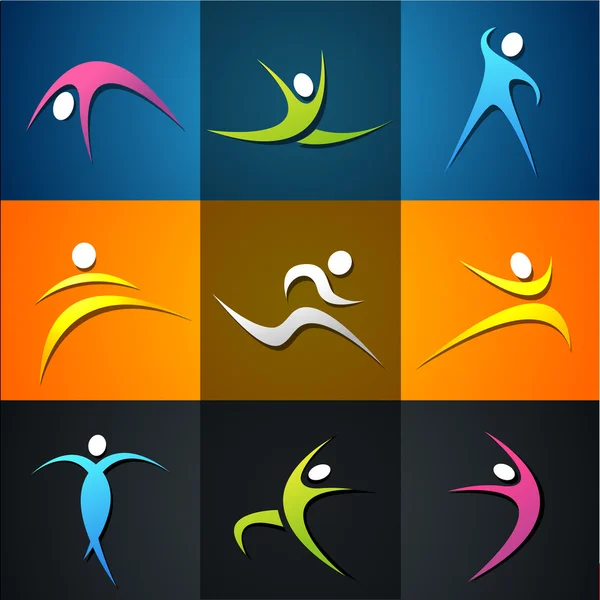 Fitness elemanları ve logolar