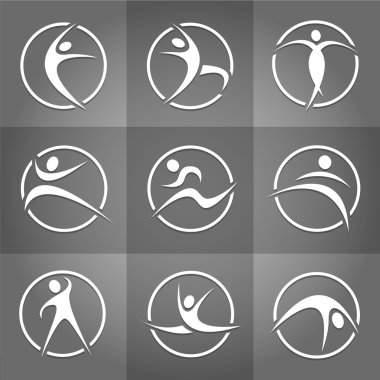 Fitness elemanları ve logolar yazdırma