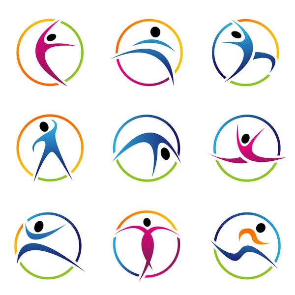 Fitness elemanları ve logolar