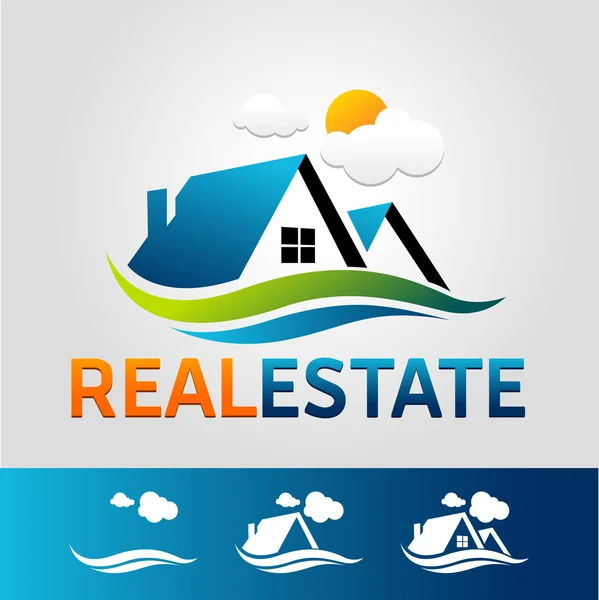 Emlak vektörü simgesi