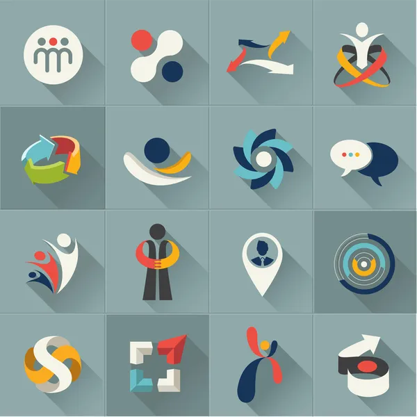 iş sosyal ilişki insanlar ve iletişim web simgeler