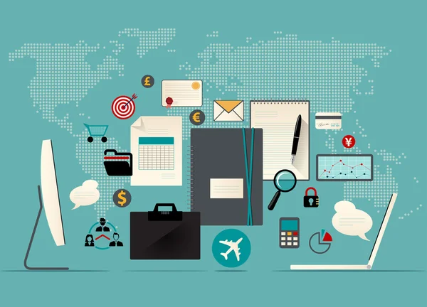 Modern iş çalışma alanı