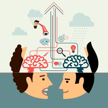 fikir bulmak ve iş kurmak.