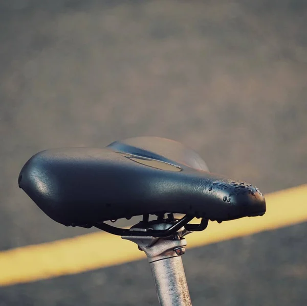 Fotelik Rowerowy Ulicy Środek Transportu Rowerowego — Zdjęcie stockowe