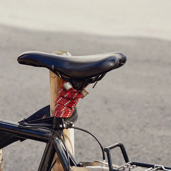 Fotelik Rowerowy Ulicy Środek Transportu Rowerowego — Zdjęcie stockowe