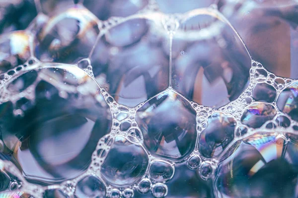 Güzel sabun köpükleri, soyut arka planlar. 