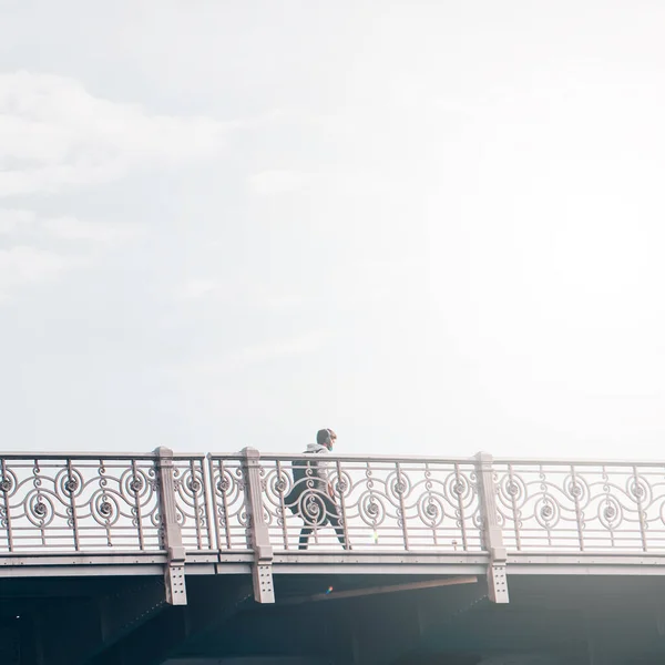 Passeio Turístico Ponte Cidade Bilbau Espanha Destinos Viagem — Fotografia de Stock