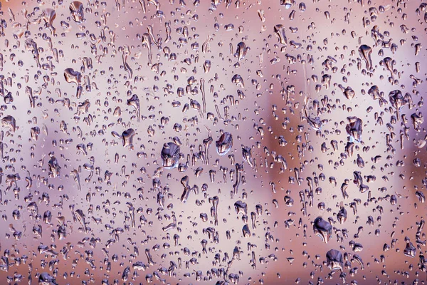 Gotas Lluvia Ventana Días Lluvia Fondo Abstracto —  Fotos de Stock