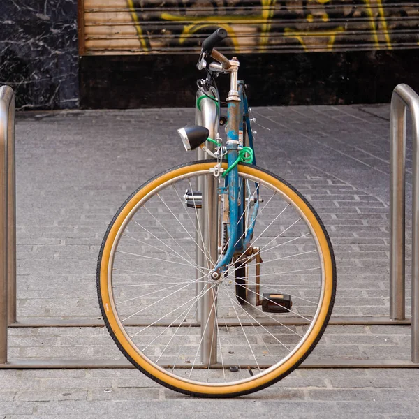 Τρόπος Μεταφοράς Ποδηλάτων Στην Πόλη — Φωτογραφία Αρχείου