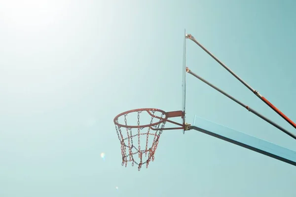 ストリートバスケット フープスポーツ用品 — ストック写真